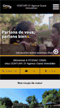 Mobile Screenshot of century21-aoi-pessac.com